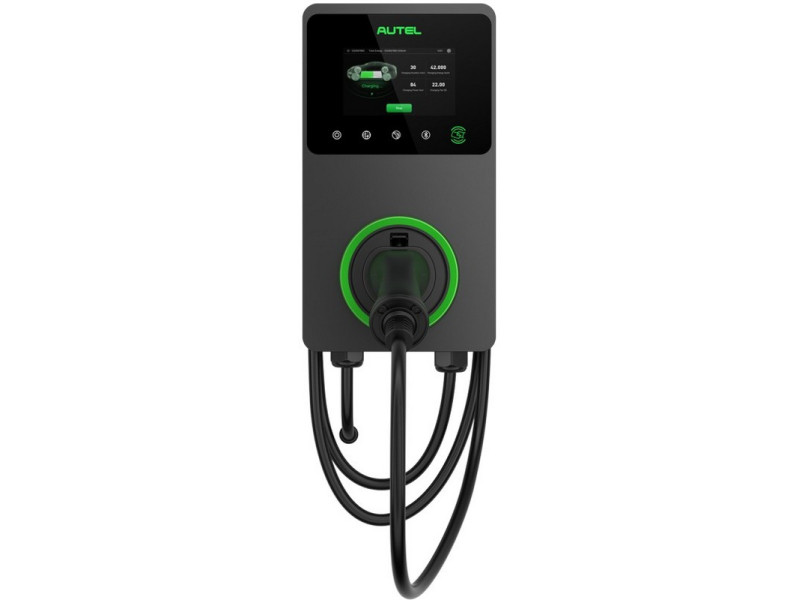 Nabíjačka elektromobilov Autel Maxicharger AC WALLBOX 22 KW 3x32A 4G LED tmavo šedá + kábel