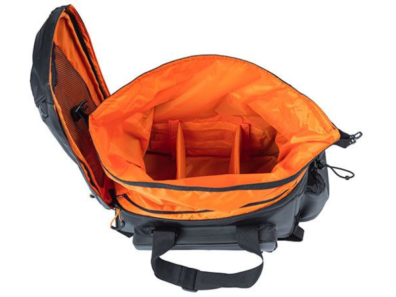 Taška na nosič Basil Miles XL Pro – čierna/oranžová