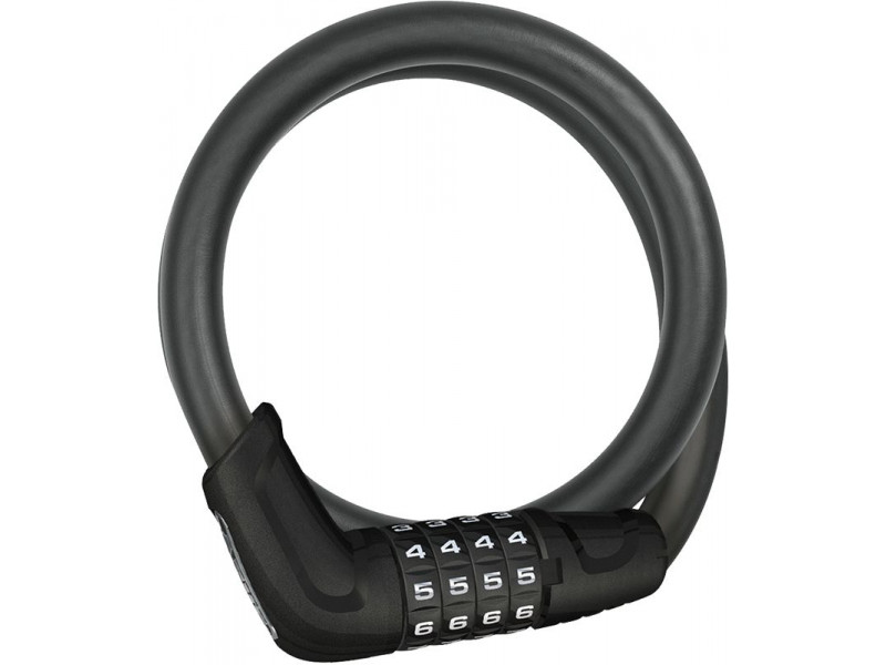 Zámok na bicykel Abus 6415C/85/15 Black Tresor