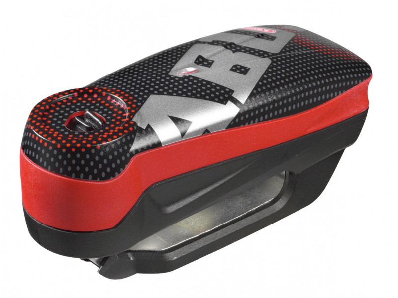 Zámok na bicykel Abus Detecto 7000RS1 pixel red