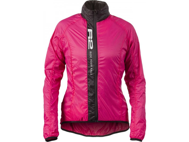 Cyklistická bunda R2 EASE ATJ02C – ružová