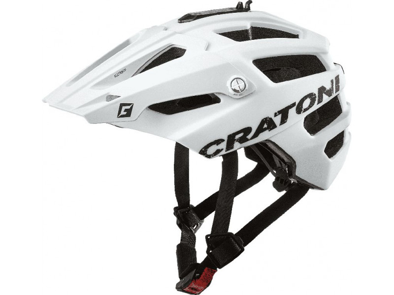 Cyklistická prilba Cratoni AllTrack – biela