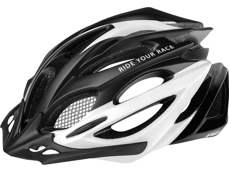 Cyklistická prilba R2 ATH02A2 PRO-TEC – čierna/biela