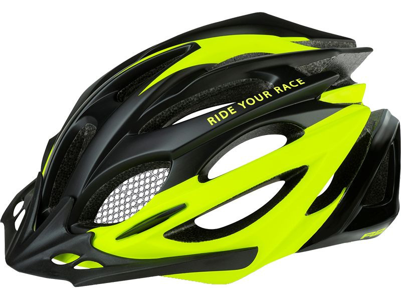 Cyklistická prilba R2 ATH02U PRO-TEC – čierna/zelená