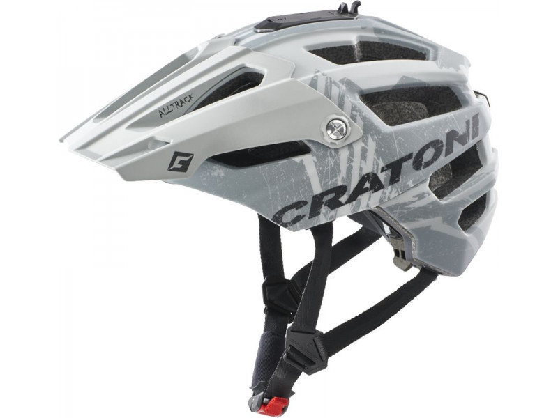 Cyklistická prilba Cratoni AllTrack – šedá