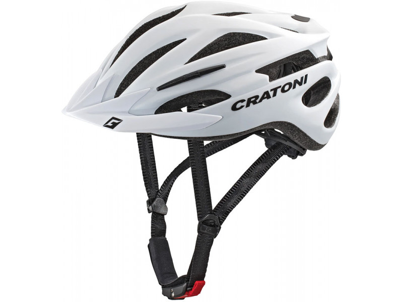 Cyklistická prilba Cratoni Pacer – biela