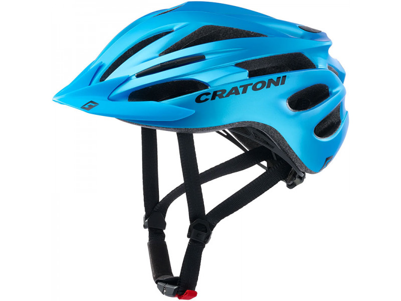 Cyklistická prilba Cratoni Pacer - modrá metal.