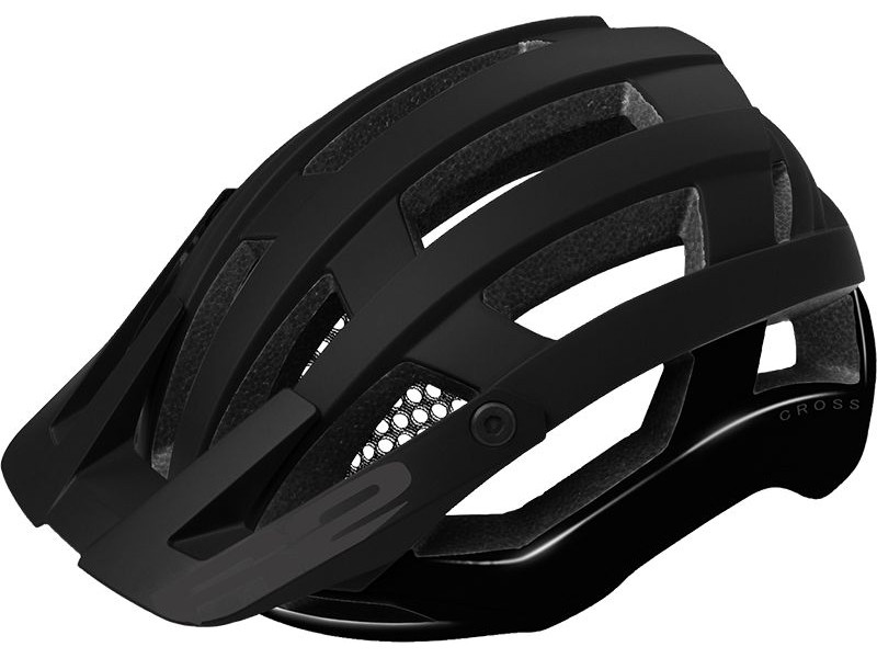 Cyklistická prilba R2 ATH32A CROSS – čierna
