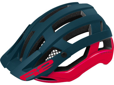 Cyklistická prilba R2 ATH32C CROSS – modrá/červená