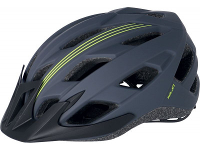 Cyklistická prilba XLC BH-C28 – šedá/čierna/žltá