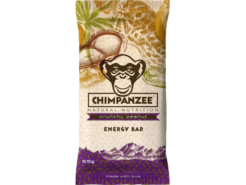 Energetická tyčinka Chimpanzee - Crunchy Peanut