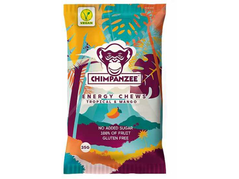 Energetické cukríky Chimpanzee – Tropical & Mango