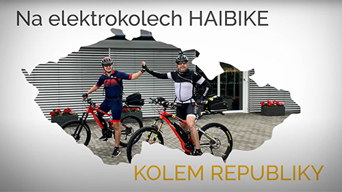 Na elektrobicykloch HAIBIKE okolo republiky